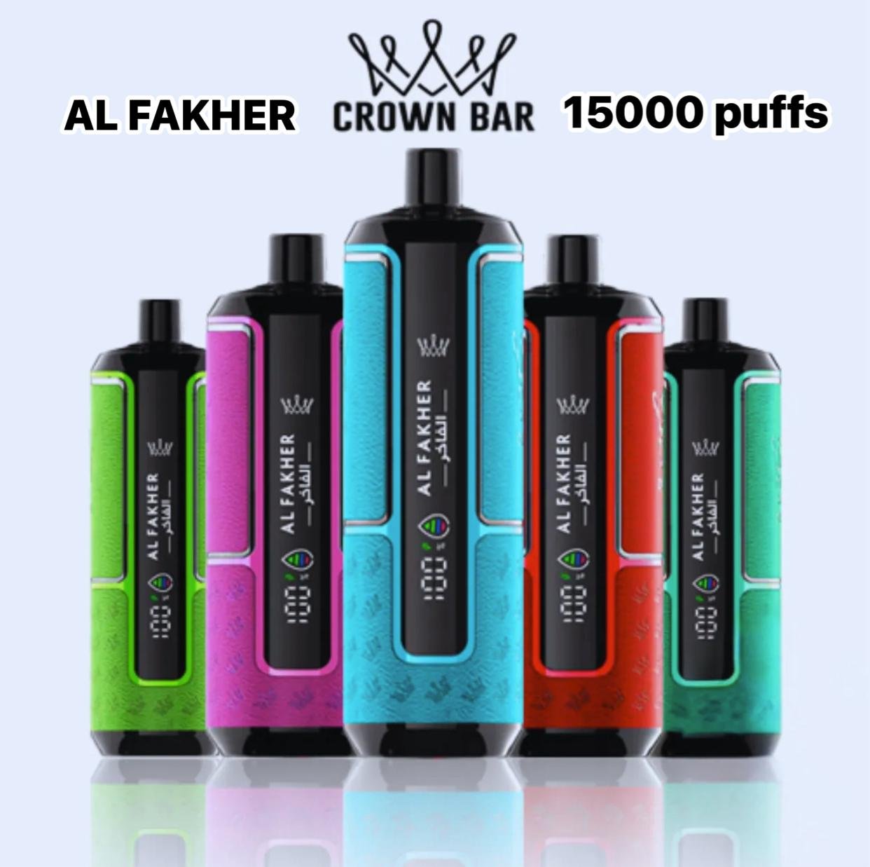 01 Al Fakher Crown Bar 15000 Puffs