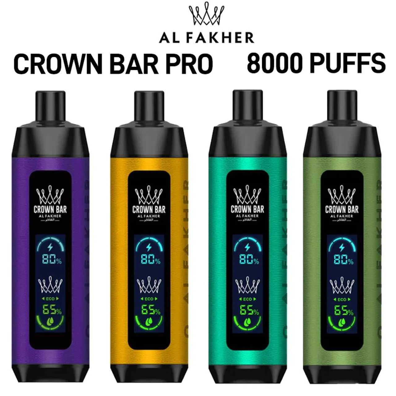 Al Fakher Crown Bar Pro 8000 Puffs Al Fakher Crown Bar Pro 8000 Puffs