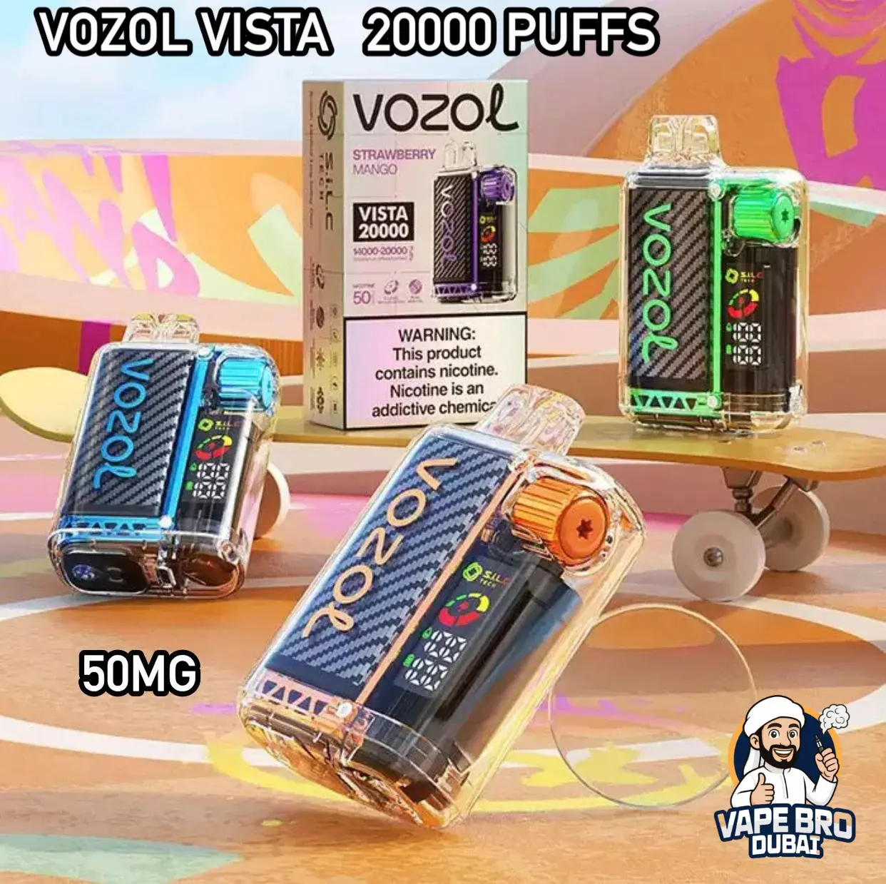 VOZOL Vista 20000 Puffs Disposable Vape