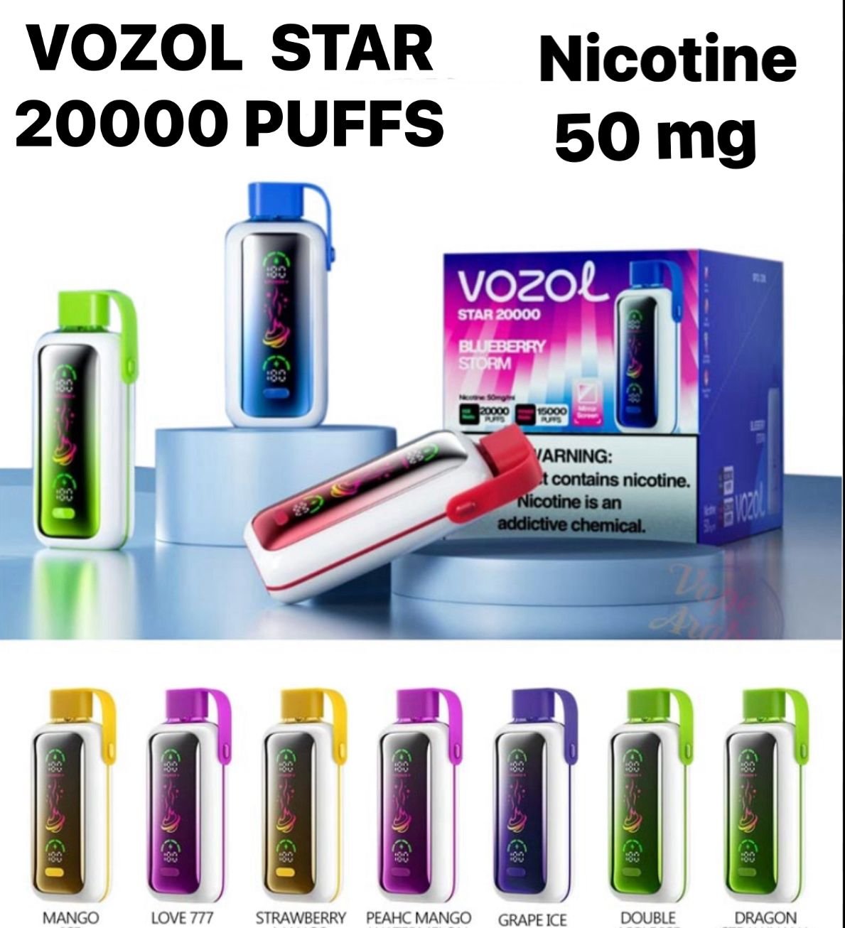 VOZOL Star 20000 Puffs
