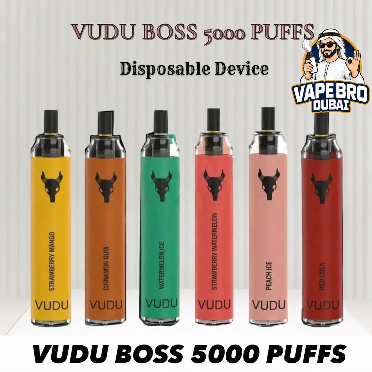 VUDU BOSS 5000 Puffs in dubai