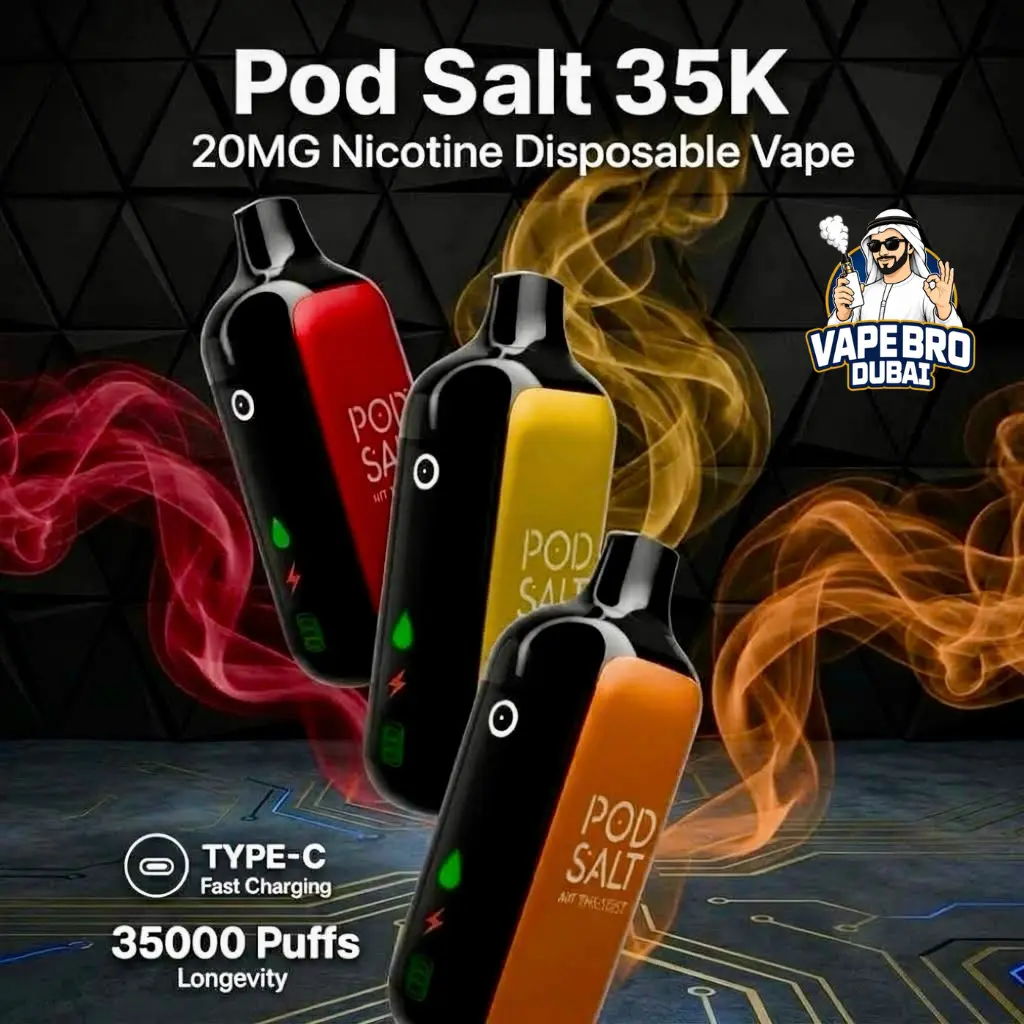 Pod Salt 35000 Puffs disposable vape in dubai
