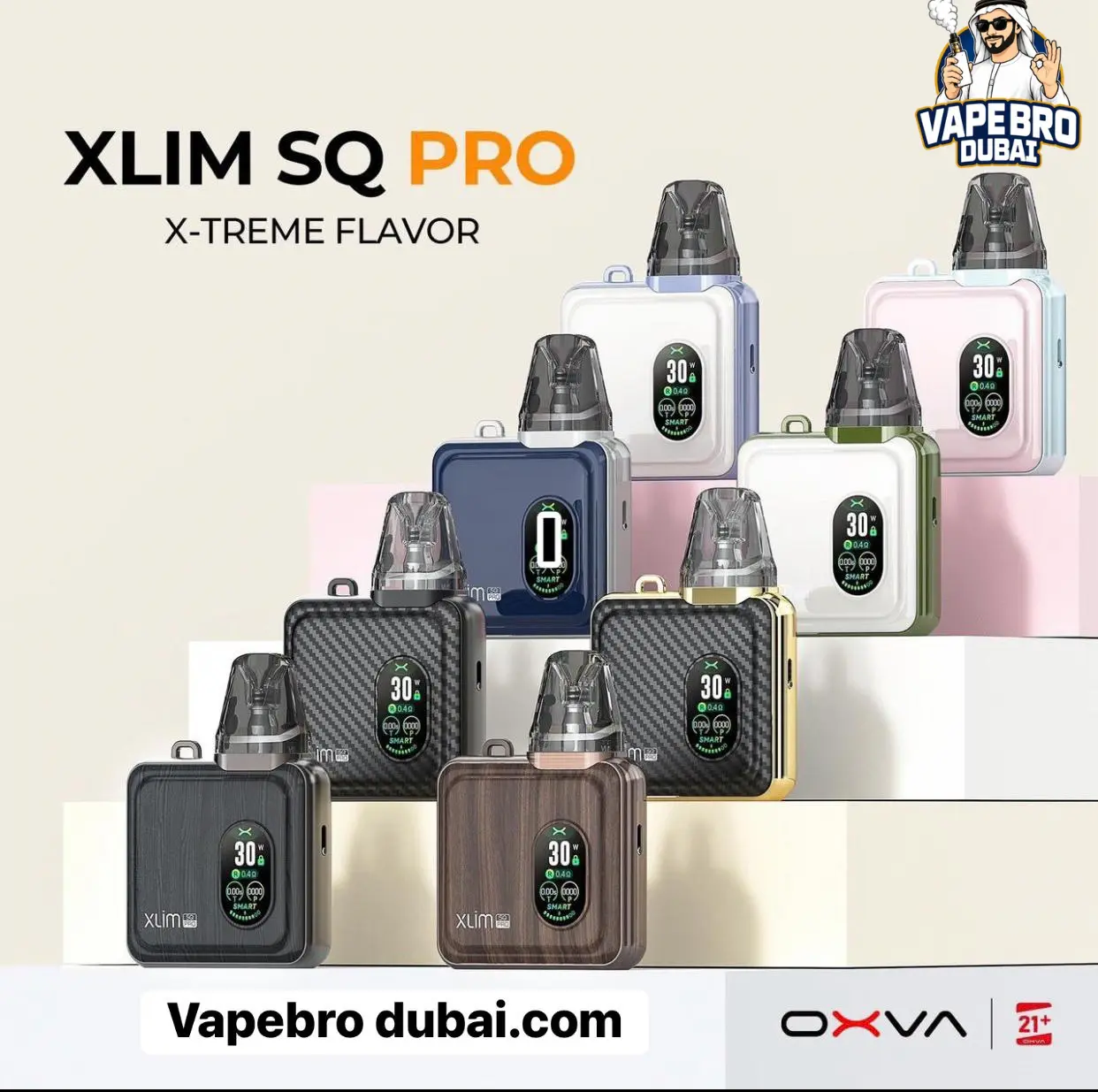 OXVA XLIM SQ Pro Pod System Kit in Dubai