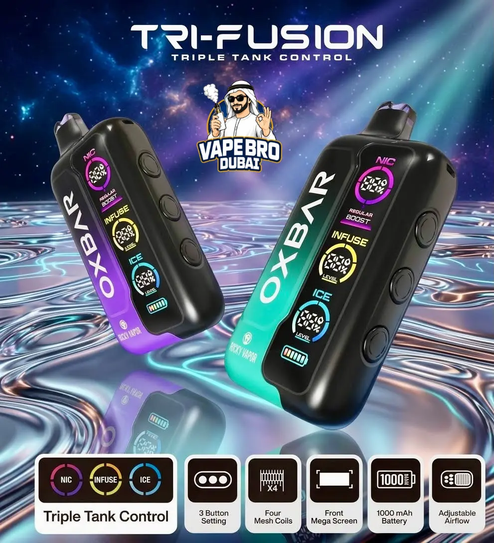 Oxbar Tri Fusion 45000 Puffs vape in dubai