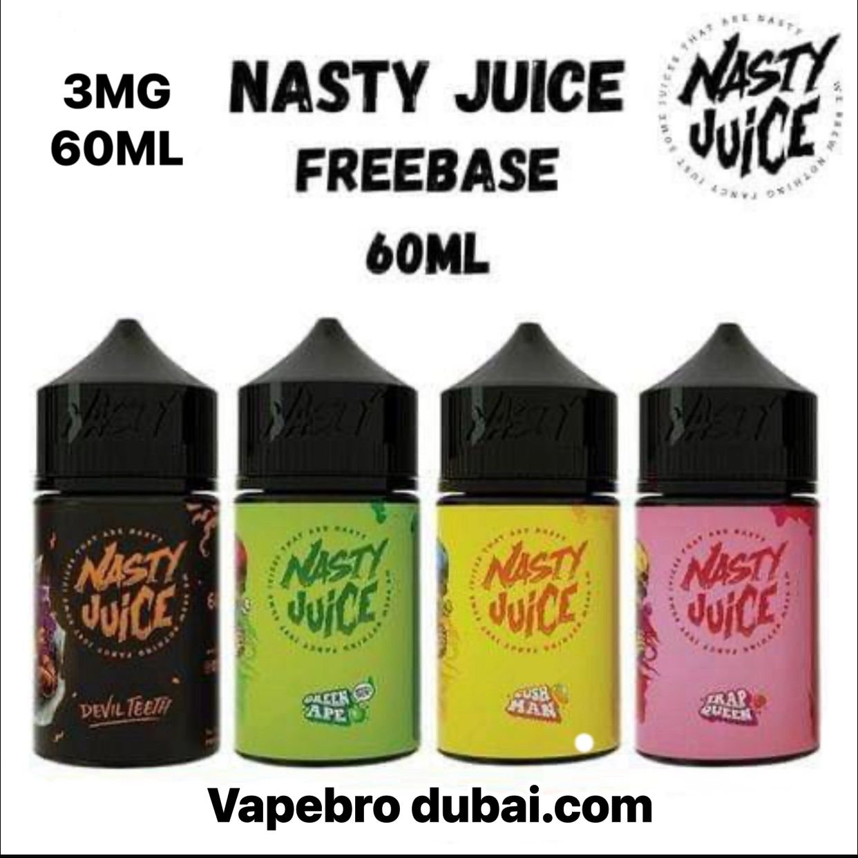 Nasty E-Juice Freebase