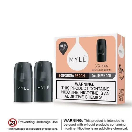 Myle V5 Meta Pods 5% Salt Nic 4ML | Dubai UAE MYLE V5 Meta Pods in Dubai