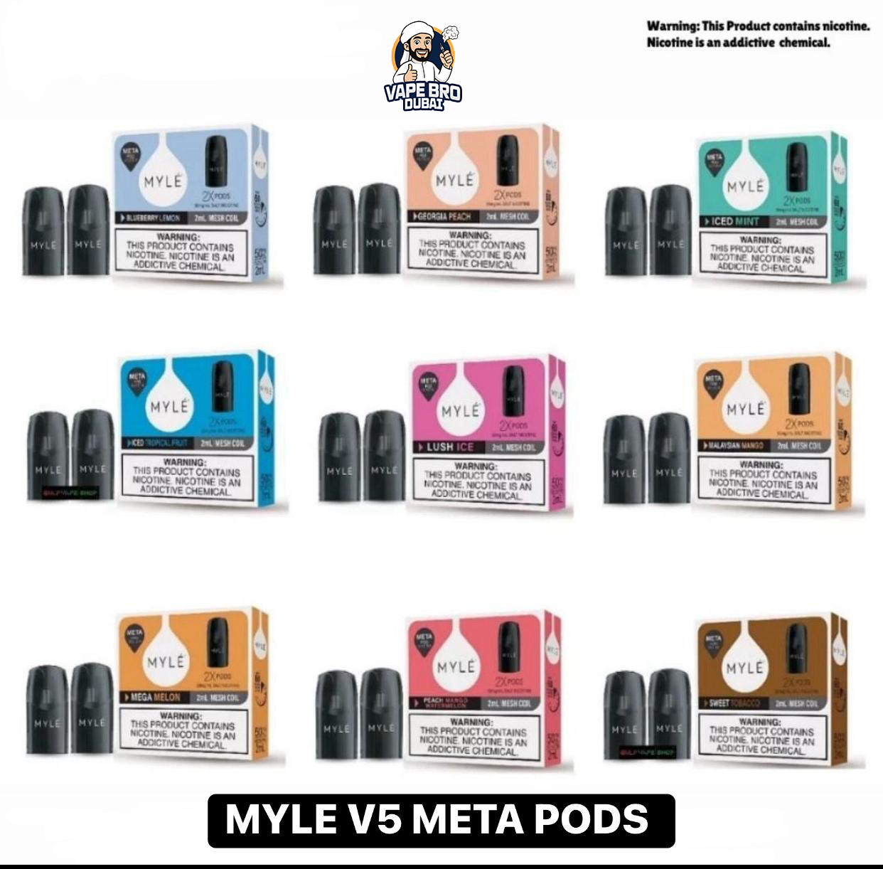 MYLE V5 Meta Pods