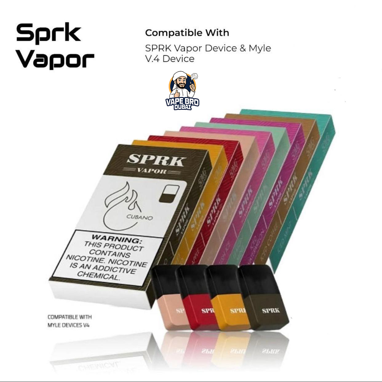 SPRK Vapor Basic Pods
