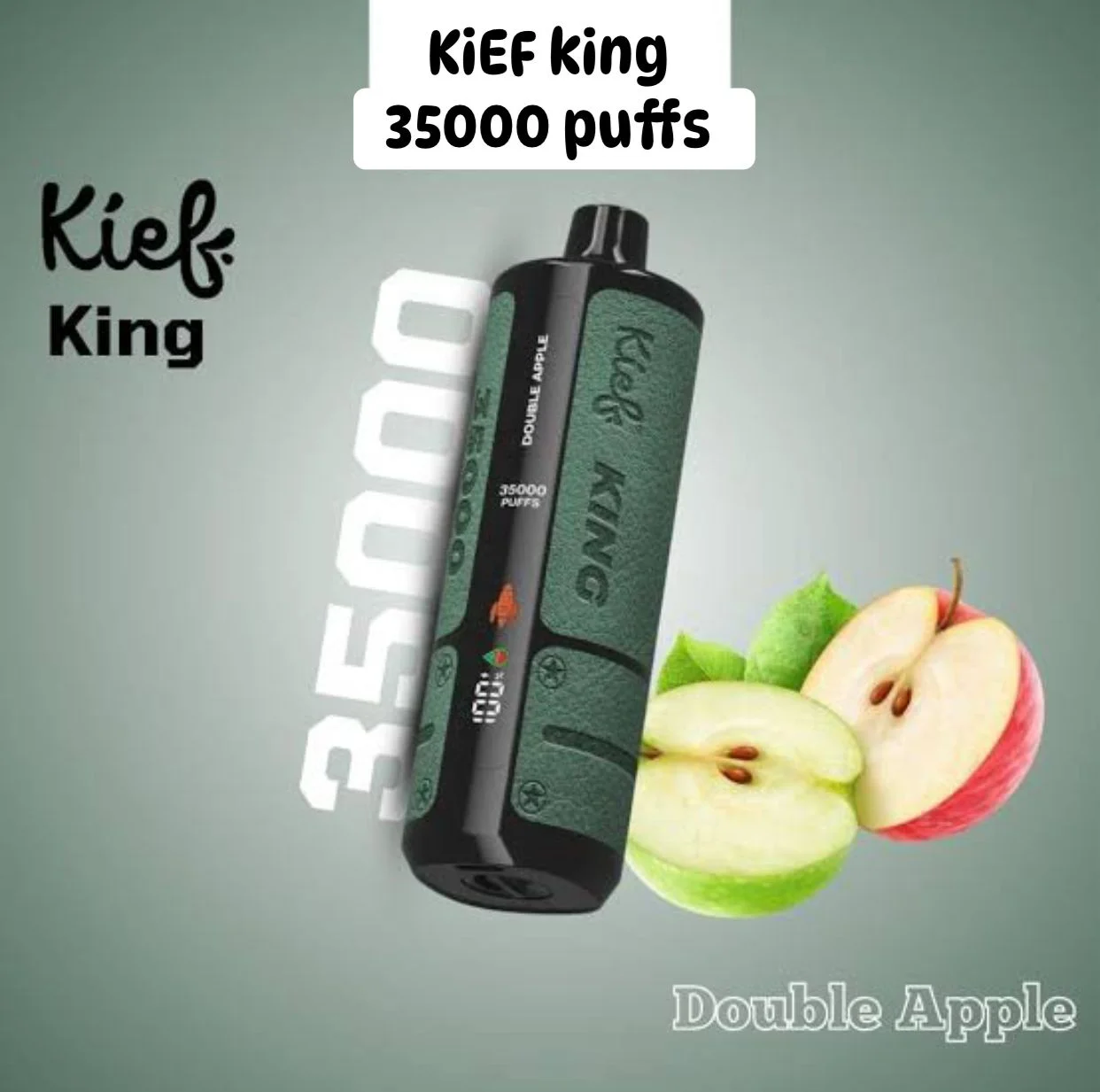 KIEF King 35000 Puffs 3MG Disposable Vape Dubai | Buy Now KIEF King 35000 Puffs Disposable Vape in dubai