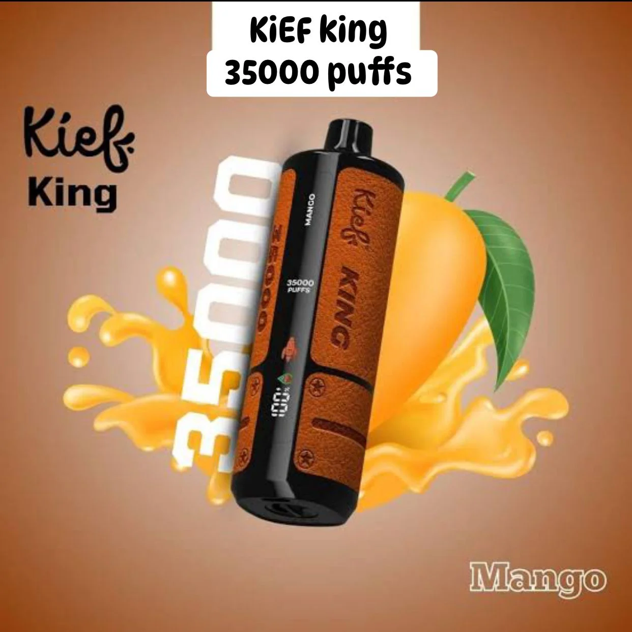 KIEF King 35000 Puffs 3MG Disposable Vape Dubai | Buy Now KIEF King 35000 Puffs Disposable Vape in dubai