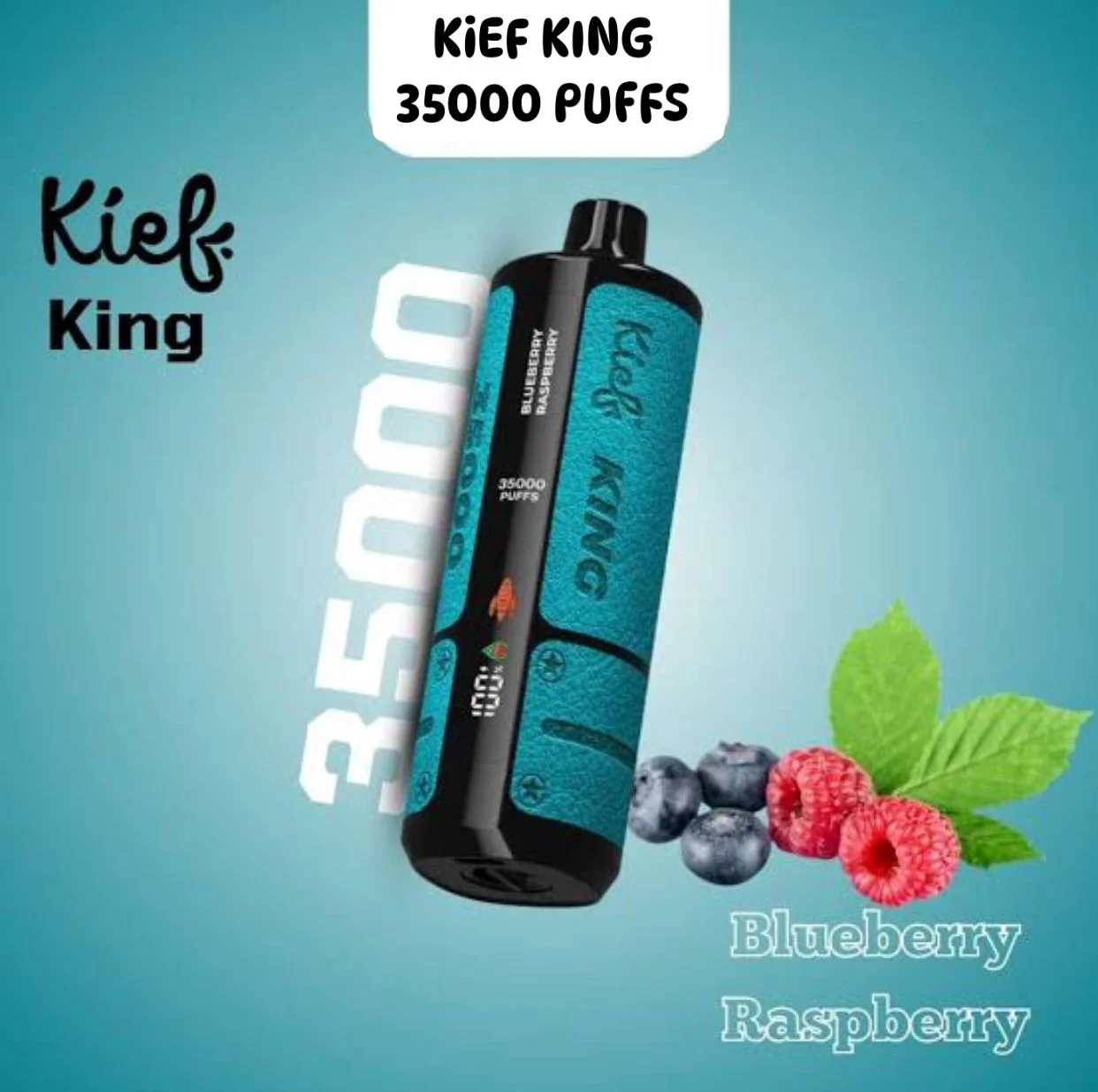 KIEF King 35000 Puffs 3MG Disposable Vape Dubai | Buy Now KIEF King 35000 Puffs Disposable Vape in dubai