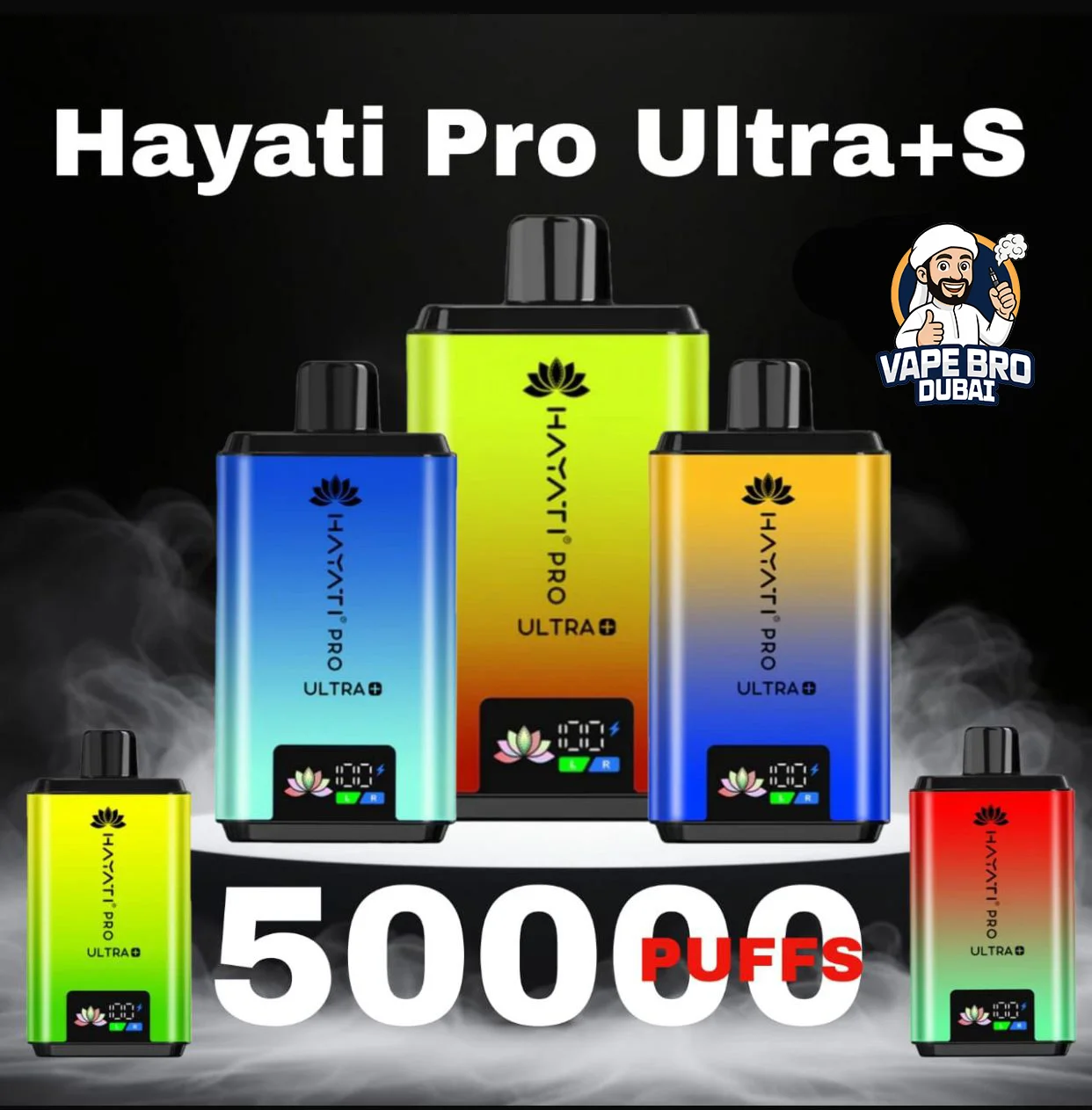 Hayati Pro Ultra+ S 50000 Puffs Disposable Hayati Pro Ultra S 50000 Puffs Disposable Vape