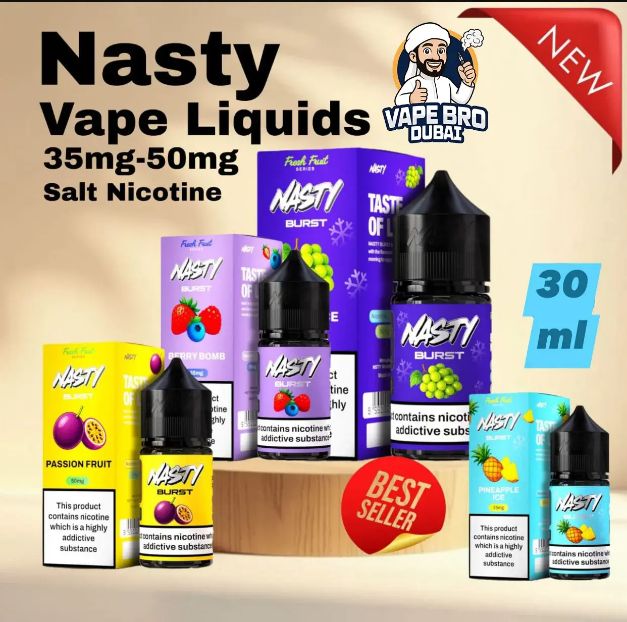 NASTY Burst 30ml Salt (1)