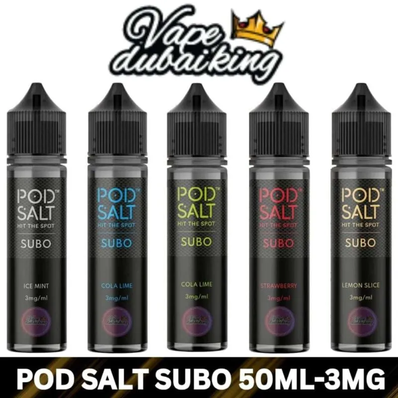 Pod Salt Subo 50ml 3mg vape Dubai