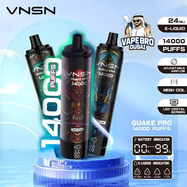 VNSN Quake Pro 14000 Puffs in dubai