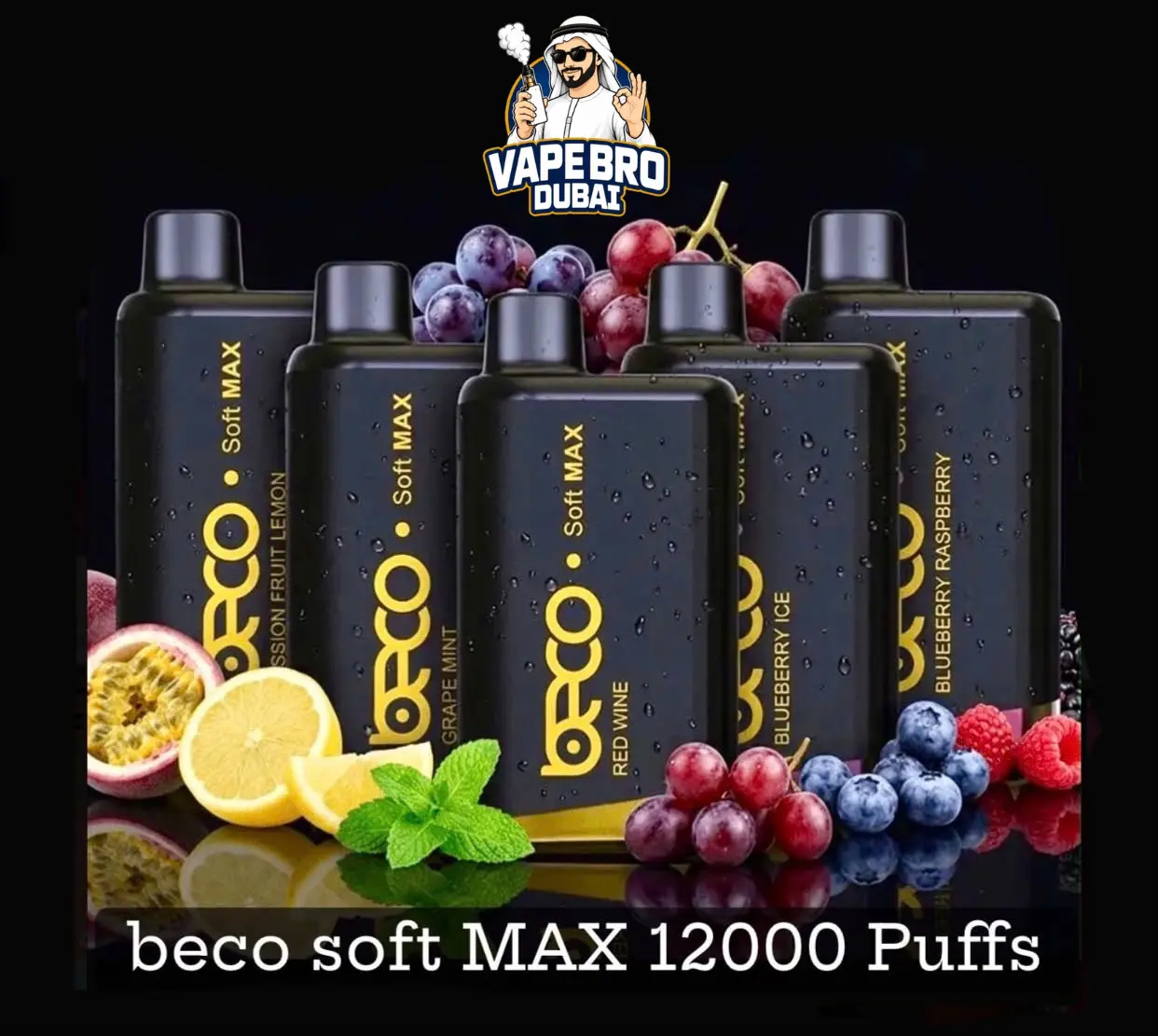 BECO Soft Max 12000 Puffs Disposable Vape – UAE