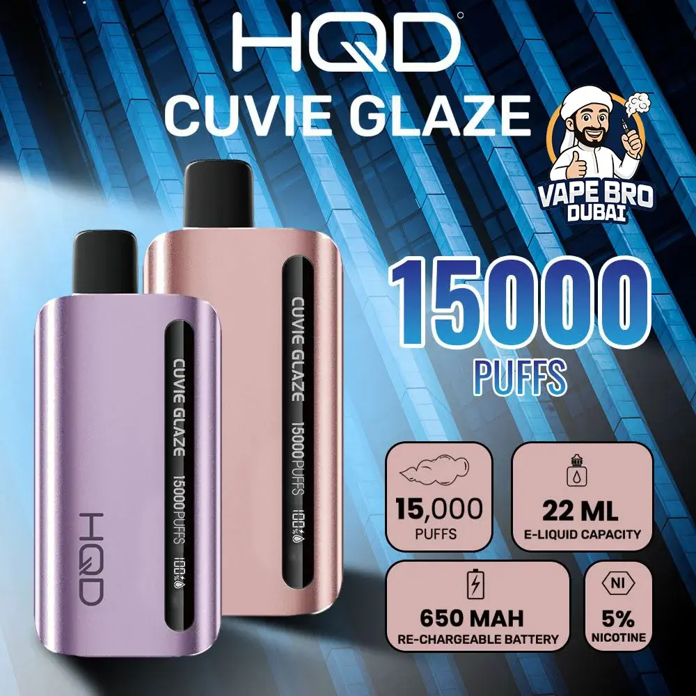 HQD Cuvie Slick Pro 15000 Puffs Disposable (1) HQD Cuvie Slick Pro 15000 Puffs