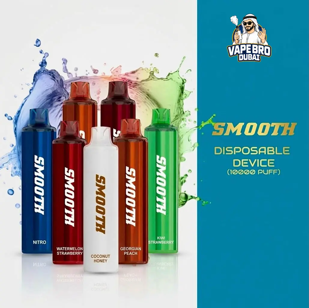 SMOOTH 10000 Puffs 20MG Disposable Vape in Dubai SMOOTH 10000 Puffs 20MG Disposable Vape