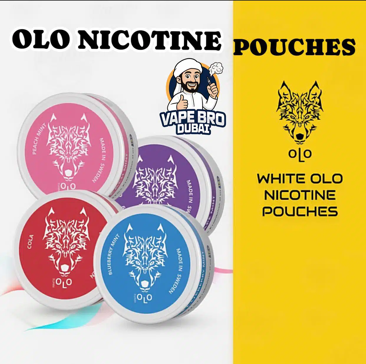 SNOWWOLF White OLO Nicotine Pouches in UAE | Slim Snus 6mg, 18mg & 40mg 4 WhatsApp-Image-2026-01-12-at-4.20