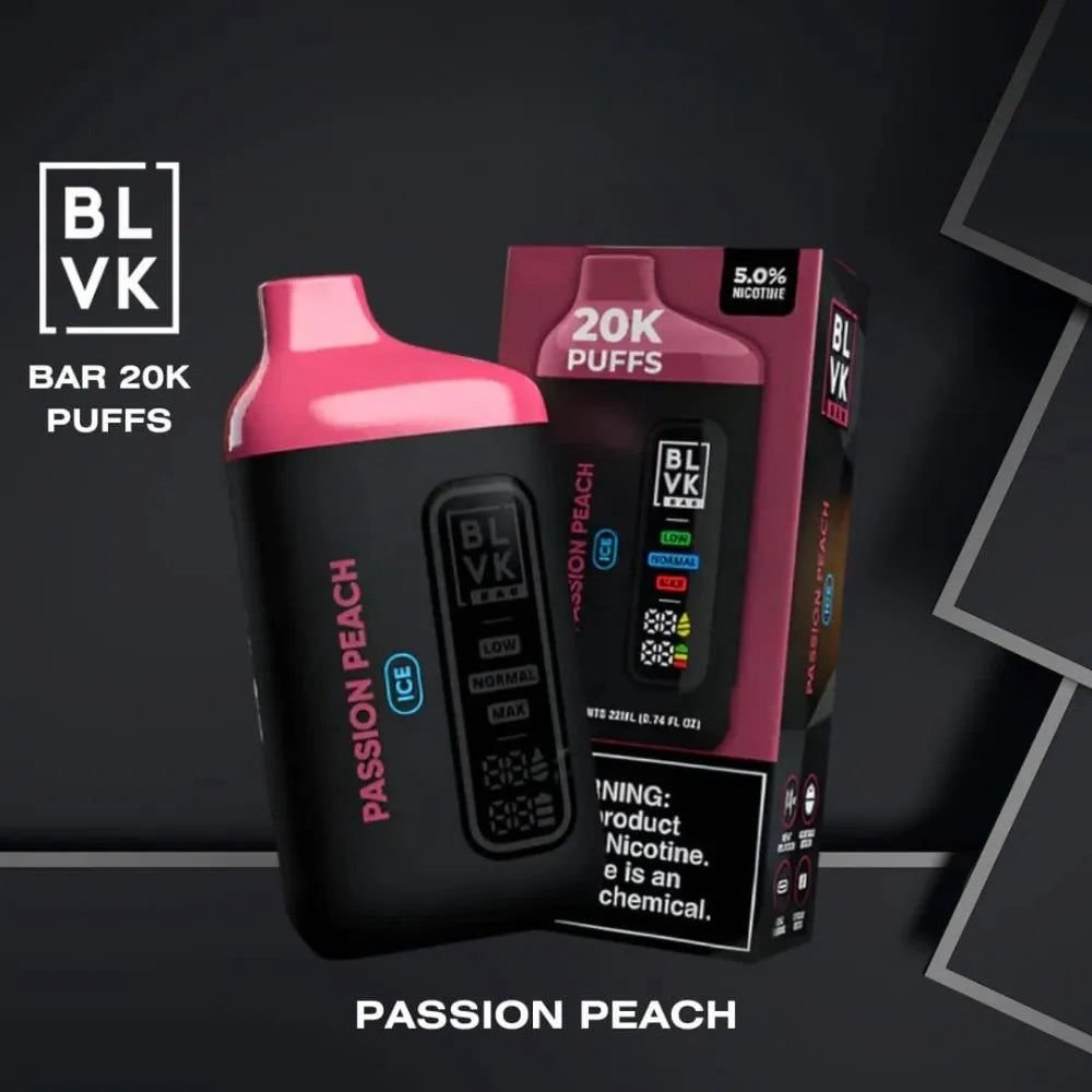 BLVK BAR 20000 Puffs 50MG Disposable Vape Available in Dubai BLVK BAR 20000 Puffs 50MG Disposable