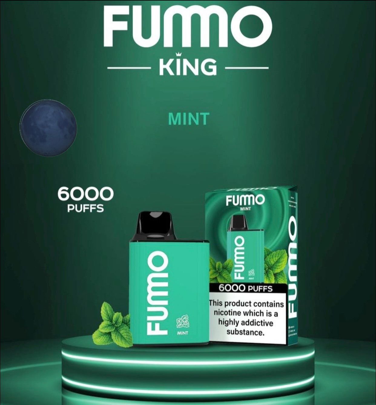 Fumo King 6000 Puffs vape with 650mAh battery1 Fumo King 6000 Puffs vape with 650mAh battery