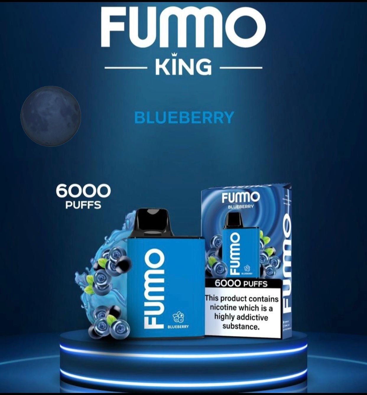 Fumo King 6000 Puffs vape with 650mAh battery4 Fumo King 6000 Puffs vape with 650mAh battery