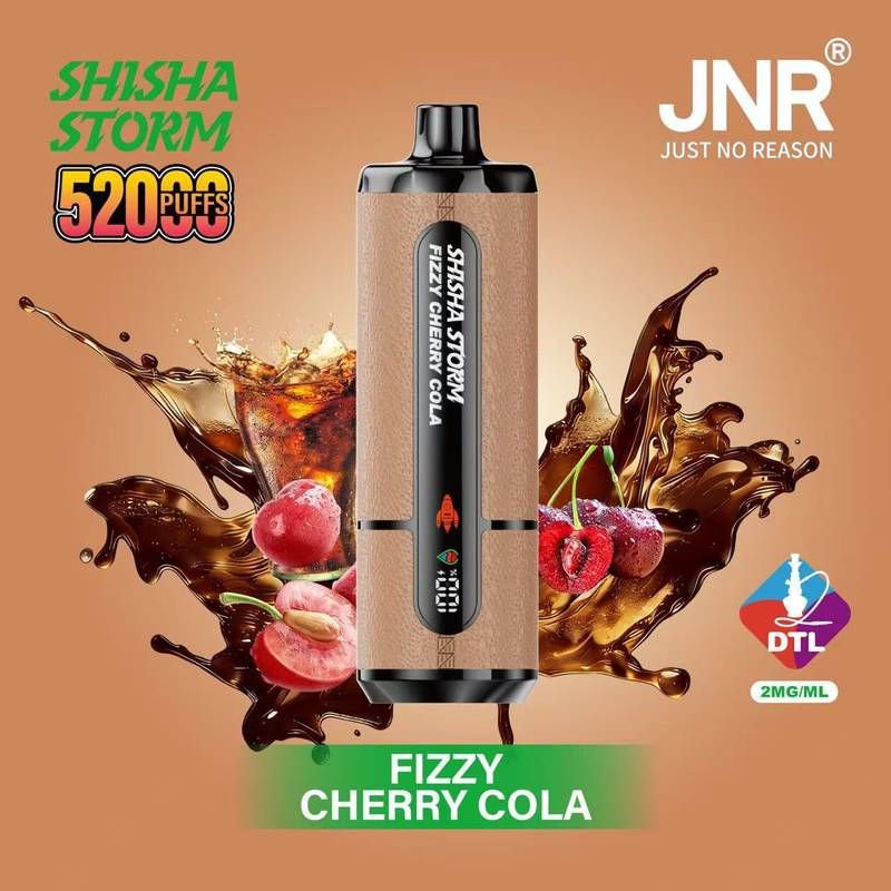 JNR Shisha Storm 52000 Puffs 20MG Vape for Long-Lasting Use