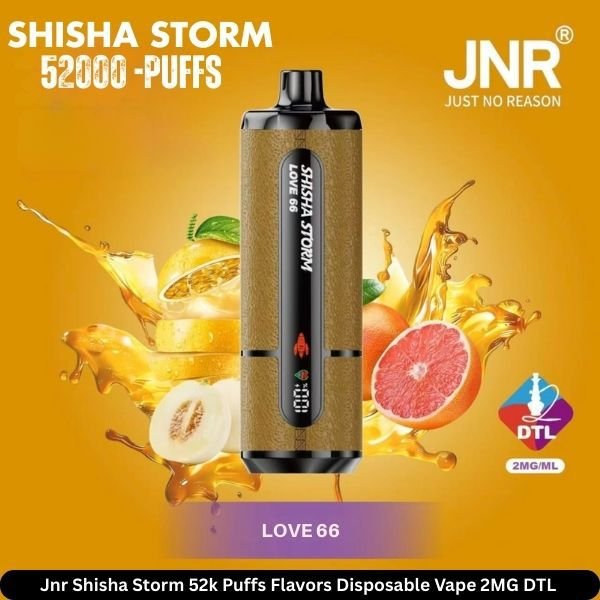 JNR Shisha Storm 52000 Puffs 20MG JNR Shisha Storm 52000 Puffs 20MG