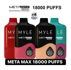 Top 5 MYLE Vape in Dubai Online | Complete Adult Buyer Guide 2 MYLE Meta Max 18000 Puffs disposable vape in Dubai