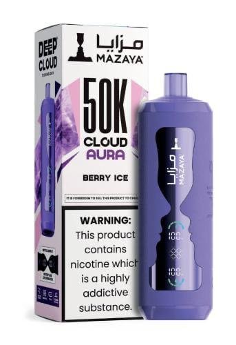 Mazaya Cloud AURA Vape 50000 Puffs 6mg in Dubai