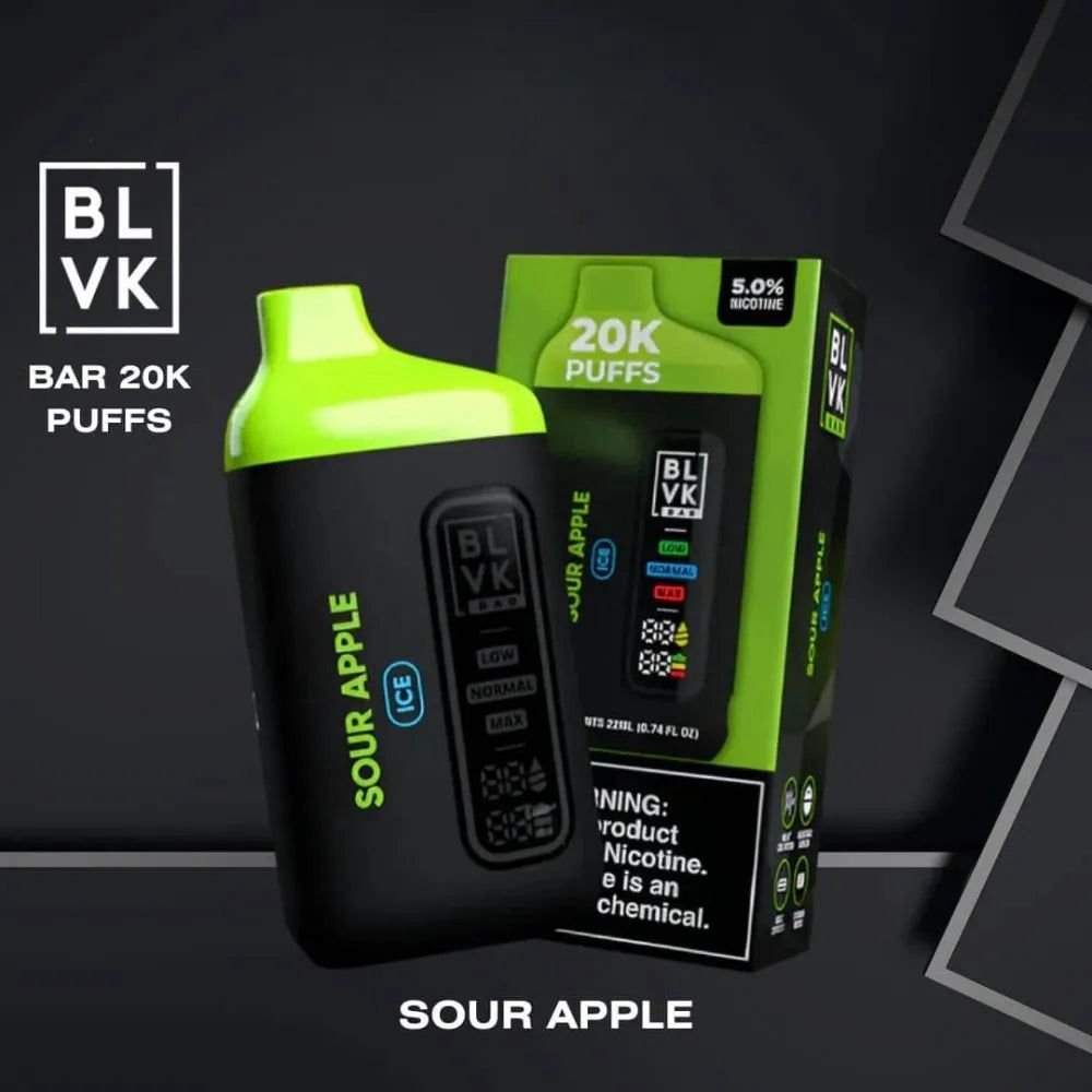 Shop BLVK BAR 20000 Puffs 50MG Disposable Vape in Dubai BLVK BAR 20000 Puffs 50MG Disposable