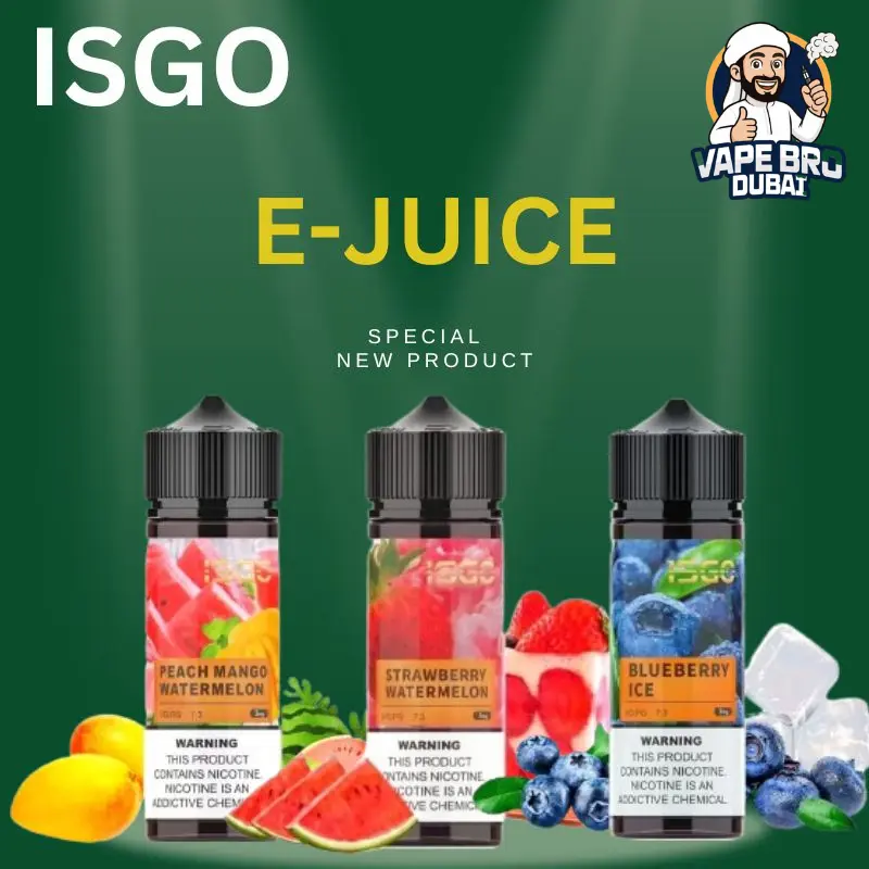 Buy ISGO 3mg 120ml E-Liquid | All Flavors in Dubai & UAE 5 ISGO 3mg 120ml