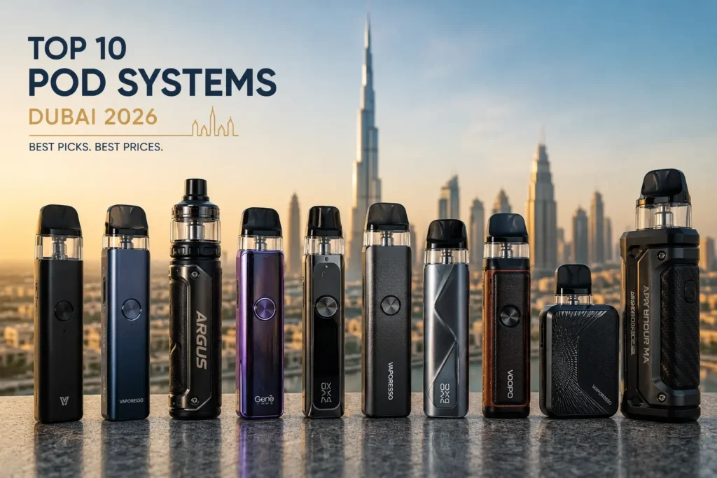 Top 10 Best Pod Systems in Dubai 2026 Guide