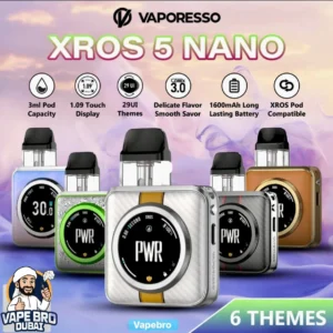Vaporesso XROS 5 Nano Vape Kit 30W Dubai UAE | Buy Now 1 Vaporesso XROS 5 Nano Vape Kit 30W Dubai UAE | Buy Now