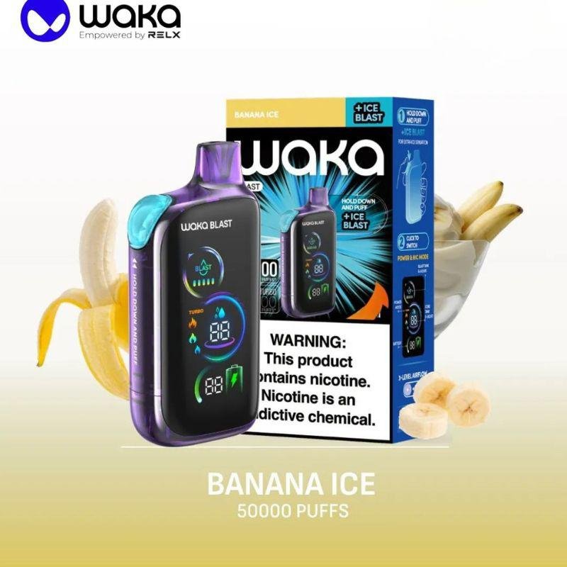 Waka Blast 50000 Puffs Disposable Vape 50mg in UAE Waka Blast 50000 Puffs Disposable Vape 50mg in UAE.