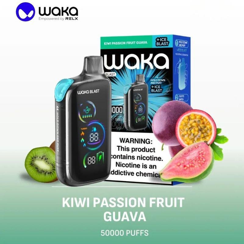 Waka Blast 50000 Puffs Disposable Vape flavours available in UAE