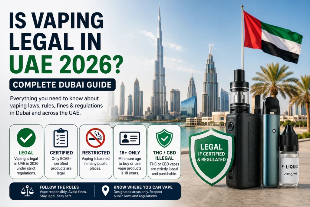 Is Vaping Legal in UAE 2026