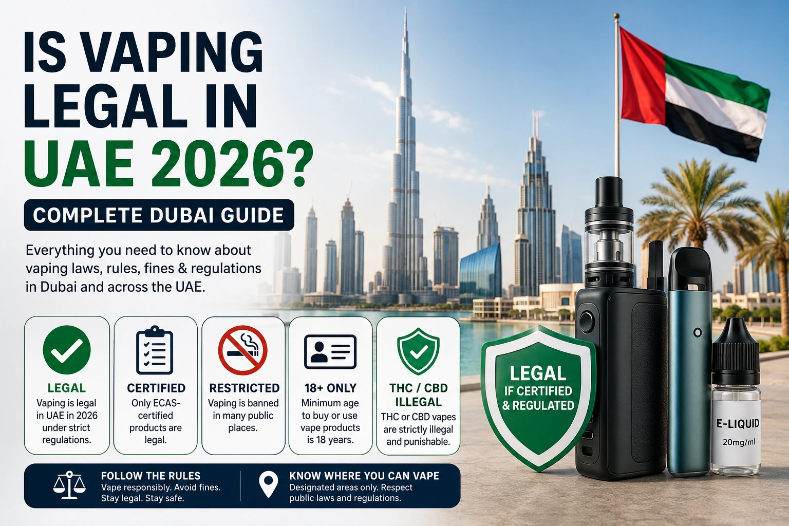 Is Vaping Legal in UAE 2026