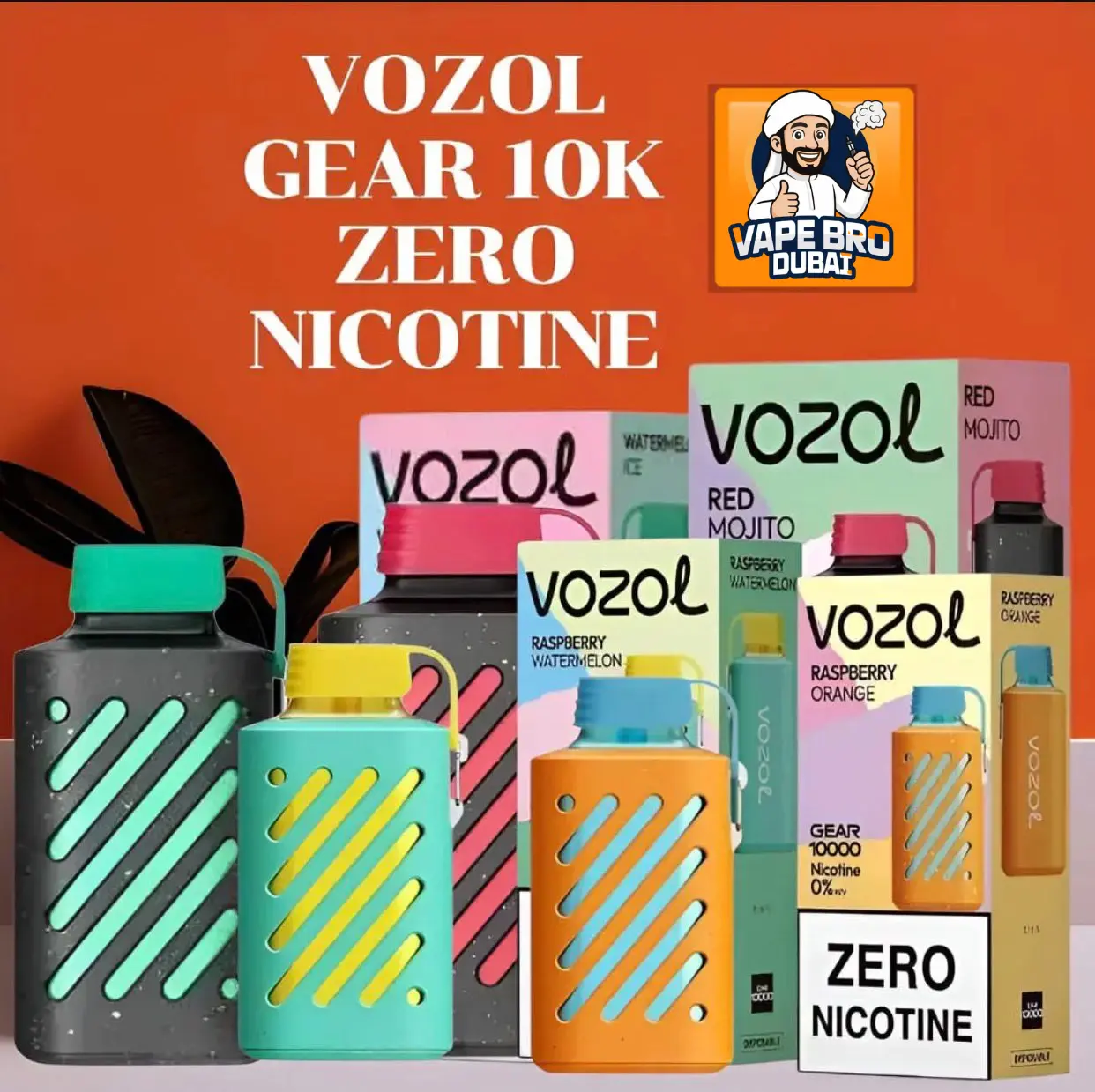 Vozol Gear 10000 Puffs Zero Nicotine Vape Vape - Buy in Dubai 3 Vozol Gear 10000 Puffs Zero Nicotine Vape