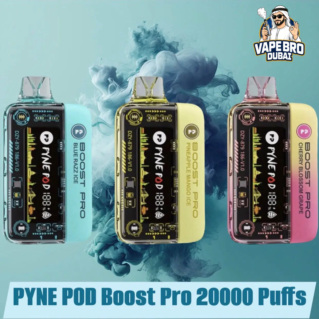 Pyne Pod Boost Pro 20000 Puffs vape Dubai