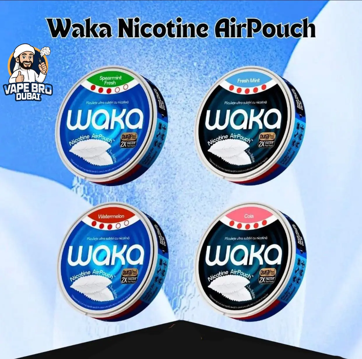 Waka Nicotine Air Pouches