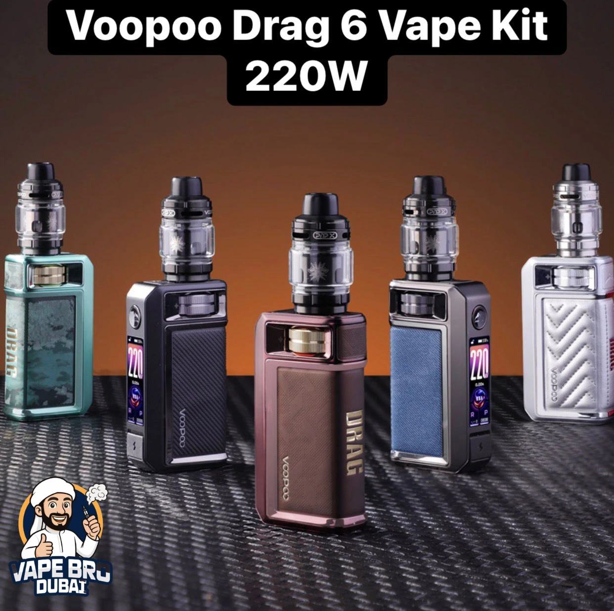 VOOPOO Drag 6 Vape Kit 220W