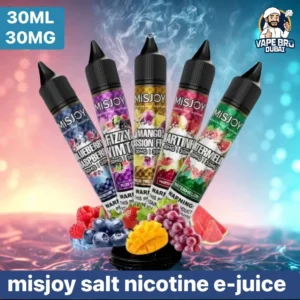 Buy Premium Misjoy 30ml 30mg Salt Nicotine E-Juice In uae