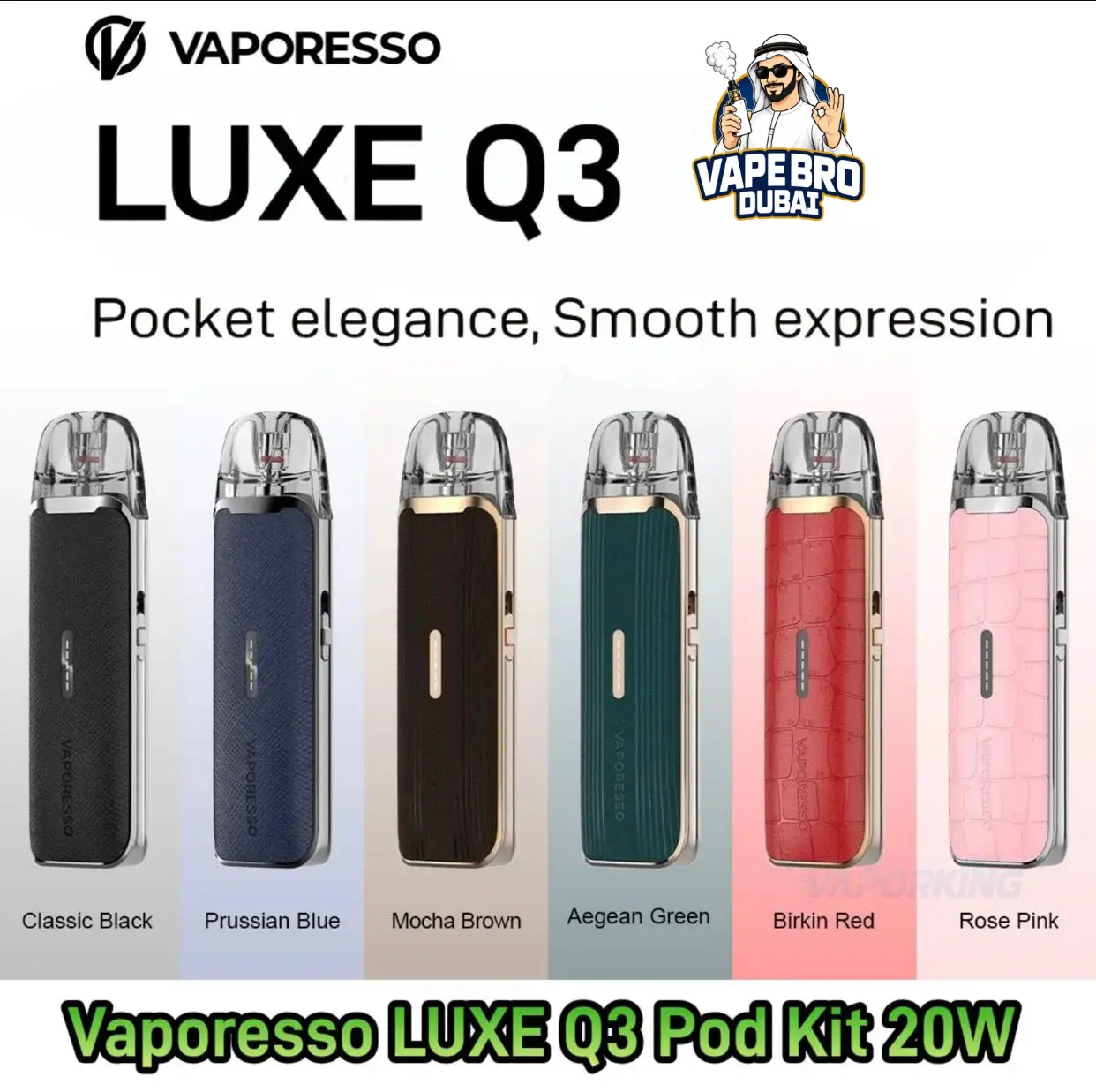 Vaporesso LUXE Q3 Pod Kit in Dubai