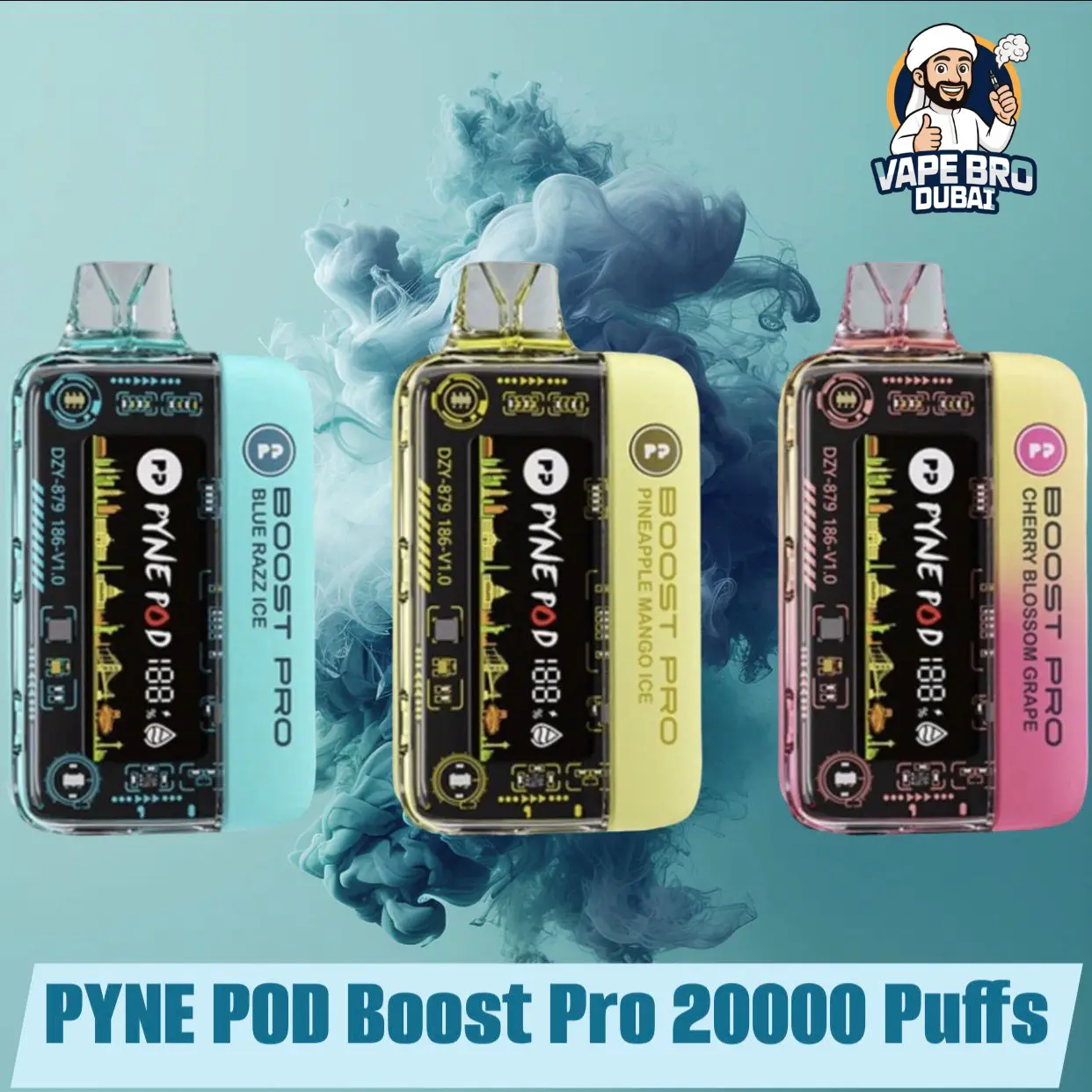 Pyne Pod Boost Pro 20000 Puffs 20mg Disposable Vape in Dubai 4 Pyne Pod Boost Pro 20000 Puffs vape Dubai
