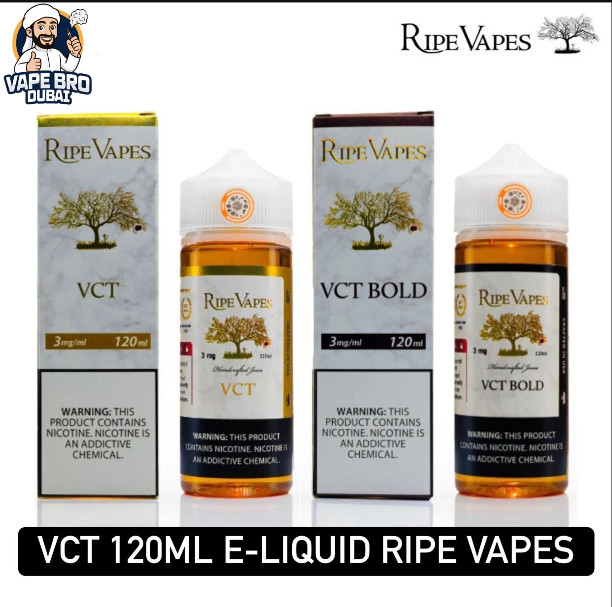 VCT By Ripe Vapes 120ml E-Liquid