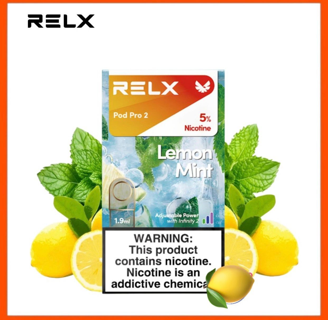 RELX Pod Pro 2 Replacement Cartridge – 1 Piece Per Pack RELX Pod Pro 2 Replacement Cartridge