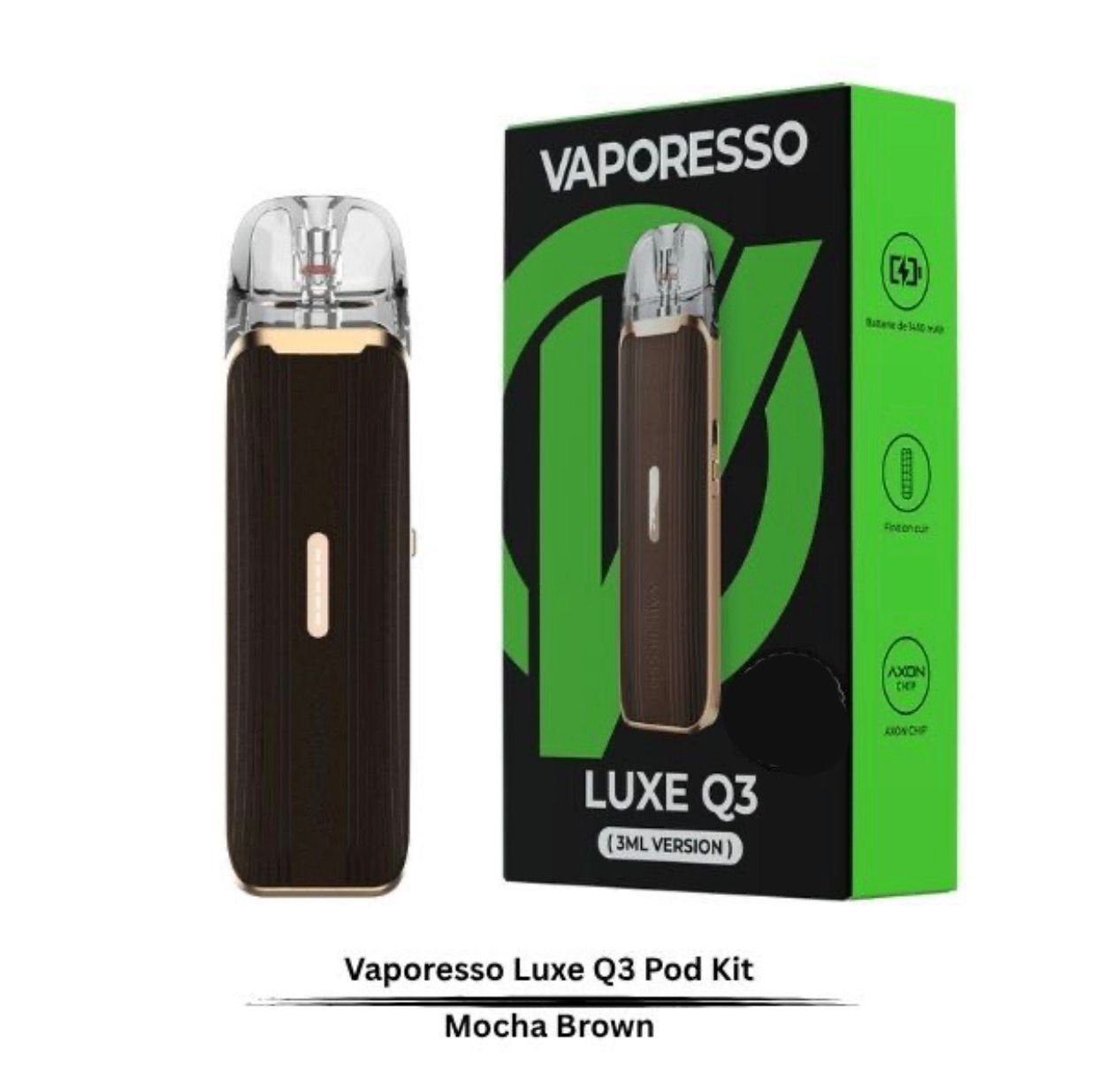 Vaporesso LUXE Q3 Pod Kit 1450mAh 20W | VapeBroDubai Vaporesso LUXE Q3 Pod Kit