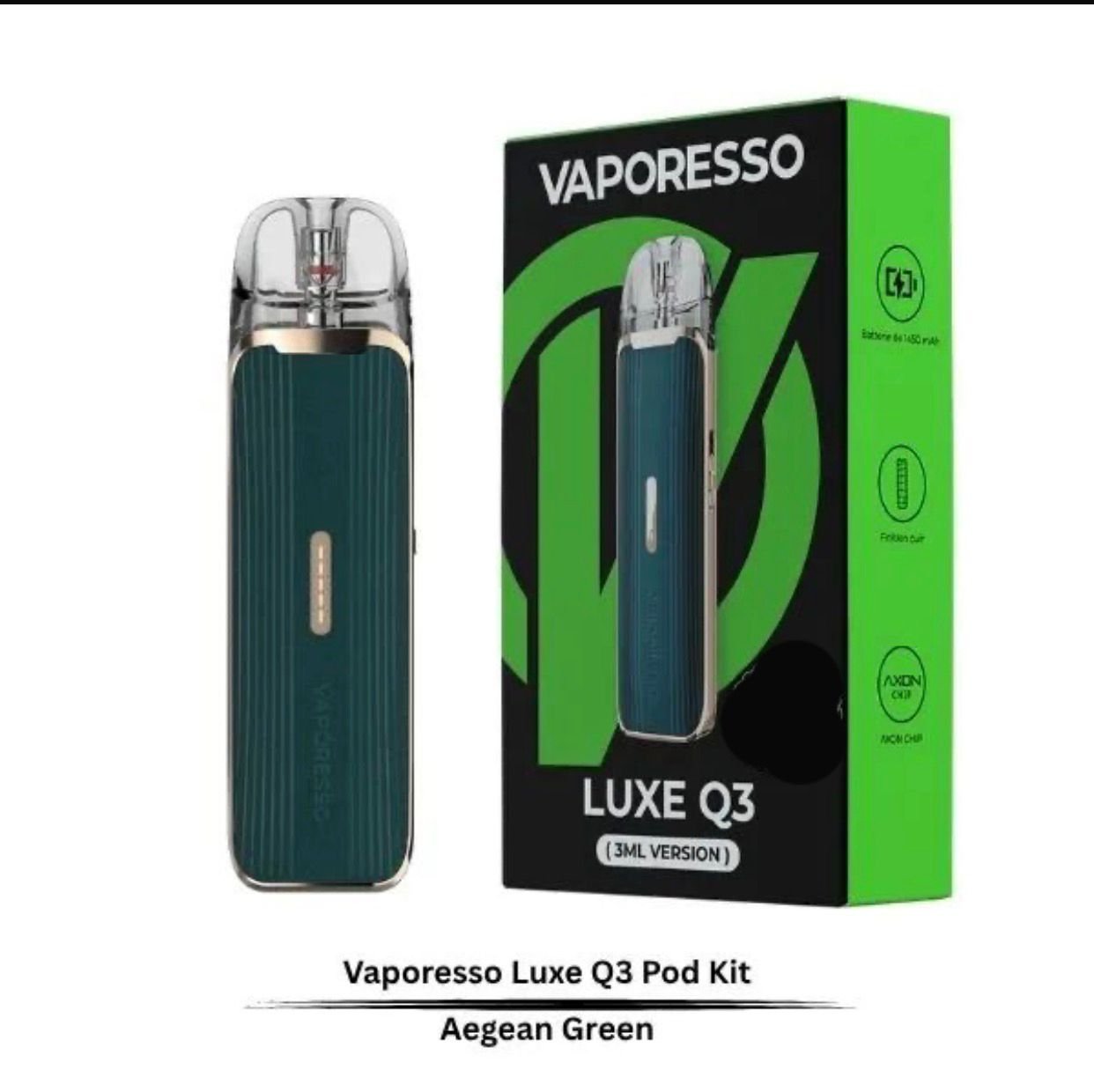 Vaporesso LUXE Q3 Pod Kit 1450mAh 20W | VapeBroDubai Vaporesso LUXE Q3 Pod Kit