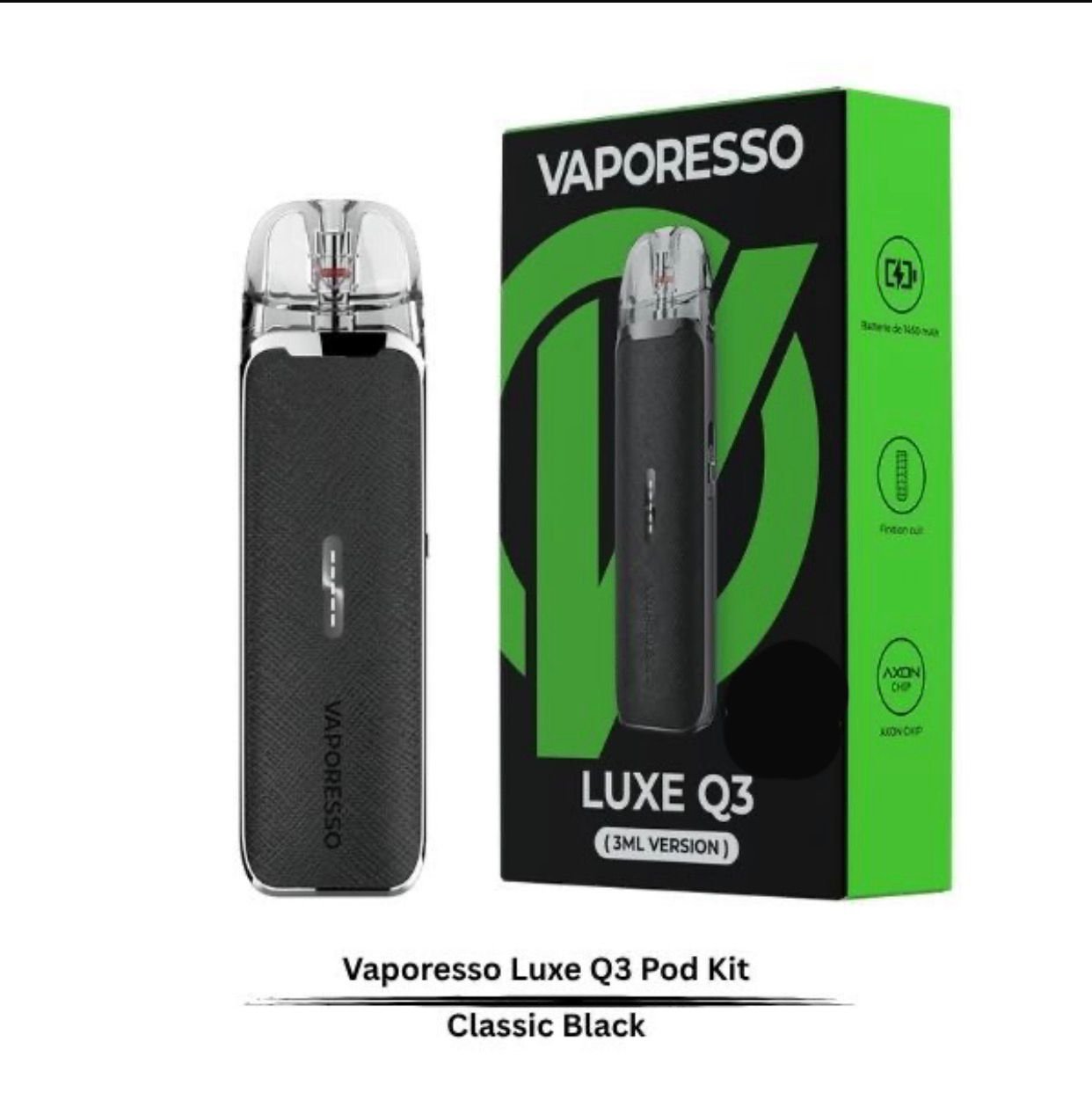 Vaporesso LUXE Q3 Pod Kit 1450mAh 20W | VapeBroDubai Vaporesso LUXE Q3 Pod Kit